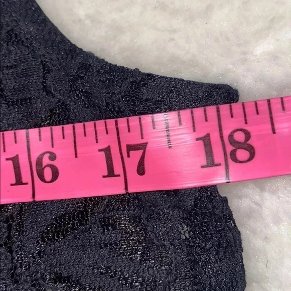 Vintage Lace sheer faux pearls high  collared blouse - Picture 5 of 8